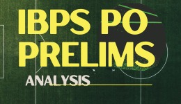 IBPS PO Prelims 2019 Exam Analysis