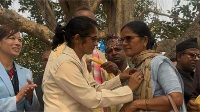 पूर्व सांसद वसन्तीदेवी यादवसँगै २३८ नेता–कार्यकर्ता रास्वपा प्रवेश