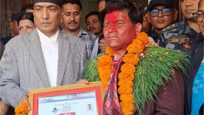 कैलाली–५ मा रास्वपाका आनन्दबहादुर चन्द २० हजार मतान्तरले विजयी