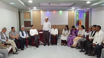 नेपाल कम्युनिस्ट पार्टी (नेकपा) को सुदूरपश्चिम संसदीय दल बैठक धनगढीमा जारी