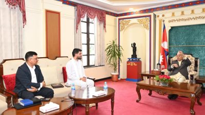 दसैँअघि भोटेकोशीमा सडक सञ्चालन गर्न राष्ट्रपति पौडेलको सरकारलाई आग्रह