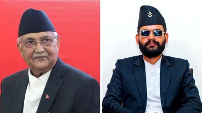 बालेनले गरे झापा–५ मा ओलीविरुद्ध उम्मेदवारी दर्ता, प्रतिस्पर्धा रोचक हुने