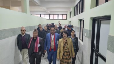 स्तरोन्नती तथा स्थायी स्वीकृतीको पर्खाइमा रहेको गेटा अस्पतालमा स्वास्थ्यमन्त्रीको अनुगमन