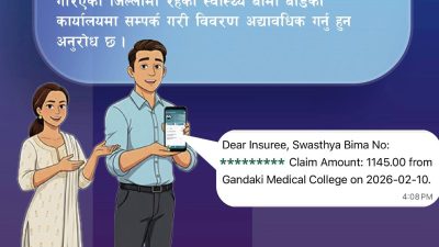 स्वास्थ्य बिमा : डिजीटल सूचना सेवा सुरु