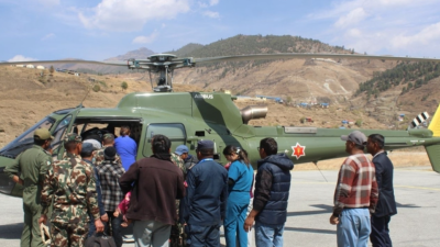 जुम्लाबाट हेलिकोप्टरमार्फत सुर्खेत पुर्‍याईएकी सुत्केरीको उपचारका क्रममा मृत्यु