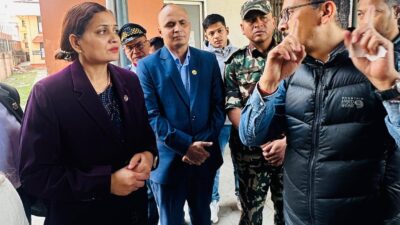 जनताले सरकारी अस्पतालमा सेवा पाउँदा राहत महसुस गर्नुपर्छः स्वास्थ्यमन्त्री मेहता