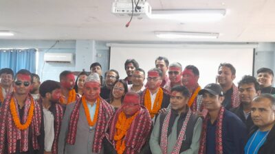 नेपाल चिकित्सक सङ्घको अध्यक्षमा डा रिजाल