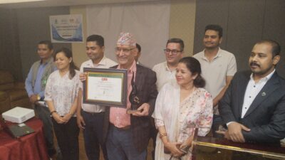 एमडीएच फार्मास्युटिकल्सलाई युरोपमा क्वालिटी अचिभमेन्ट अवार्ड