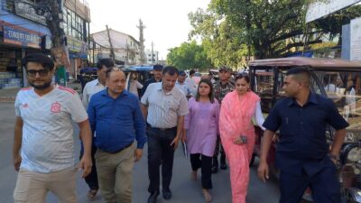 कोशी अस्पतालमै आँखा अस्पताल बनाउने तयारी, मन्त्री मेहताद्वारा स्थलगत अनुगमन