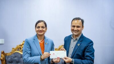 नेपाल स्वास्थ्य व्यवसायी परिषद्को अध्यक्षमा सगुन पौडेल