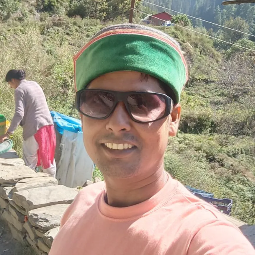Helping Boy Rupesh