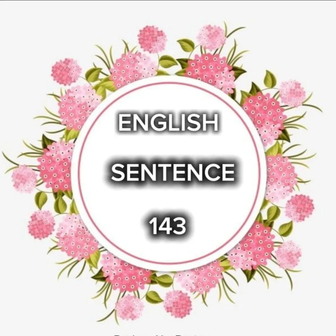 English Sentence143