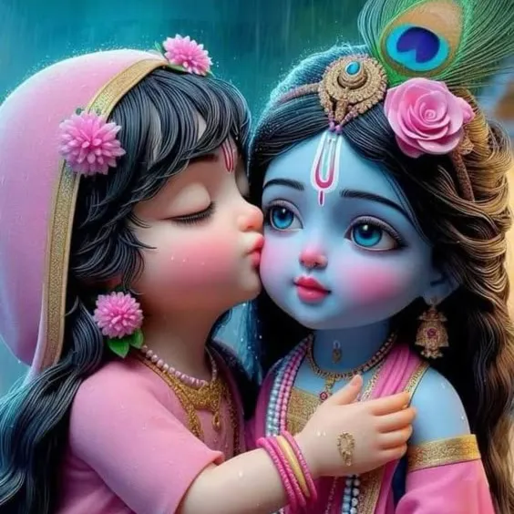 radha♥️ krishna🌹