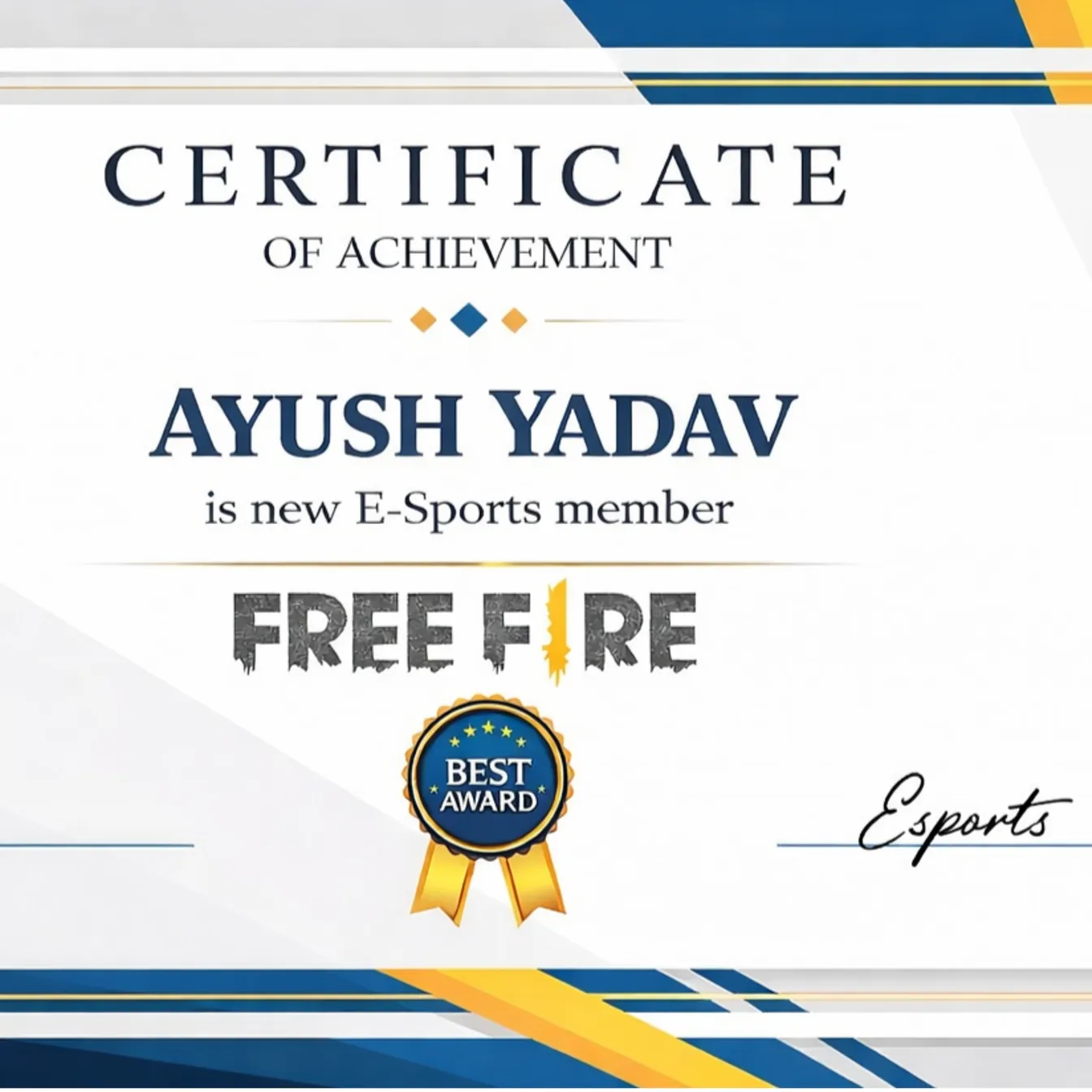 AYUSH YADAV