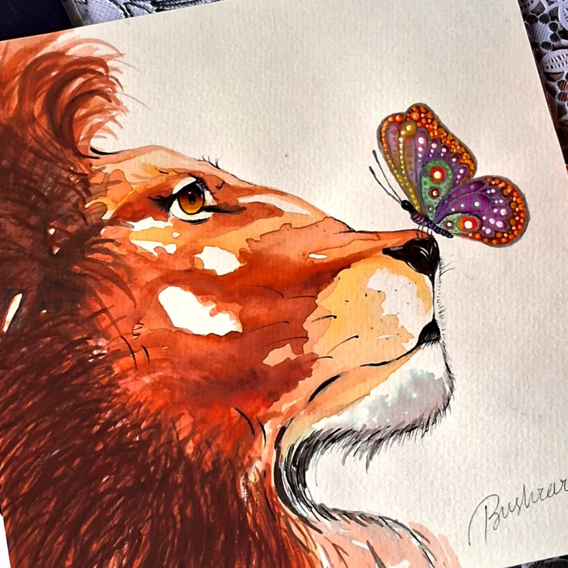 Artist Bushra